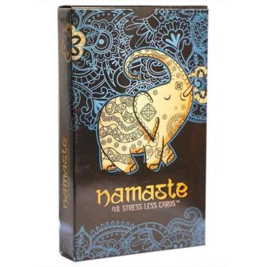 Imagem de Jogo de cartas Namastes Stress Less Fun para adultos, adolescentes e f