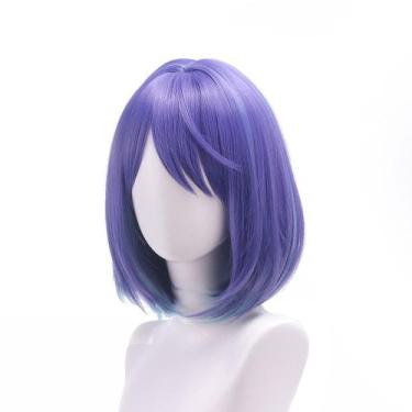 Imagem de Peruca de cosplay Oshis No Ko Kurokawas Akanes Cabelo Sintético 40cm -