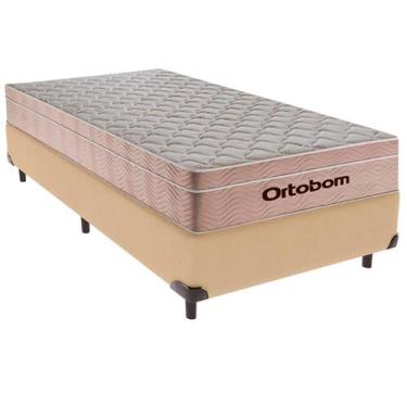 Imagem de Cama Box Solteiro e Colchão Airtech Spring Pocket Molas Ensacadas Orto