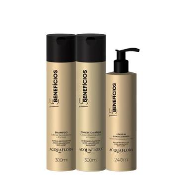 Imagem de Kit Acquaflora 15 Benefícios Duo Leave-in (3 produtos)