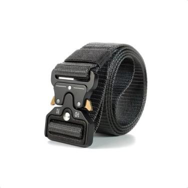 Imagem de Cinto Tático Com Fivela De Engate Macio Homens Mulher 135Cm - Tactical