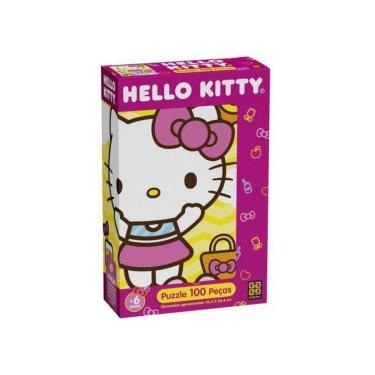 Imagem de Quebra-cabeça 100 Peças Hello Kitty Puzzle Grow-Unissex