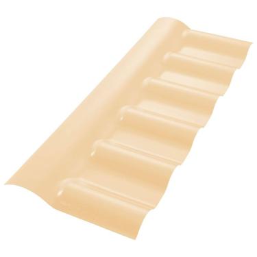 Imagem de Cumeeira Central Articulada Plan Pvc 88x37 Marfim - P3030020 - AFORT