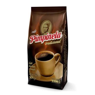 Imagem de Café Torrado e Moído Pimpinela Tradicional Pacote 500g