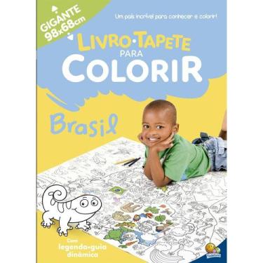 Imagem de Livro - Livro-Tapete para Colorir: Brasil