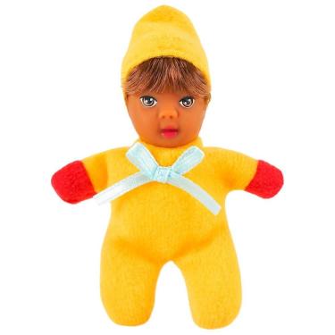 Imagem de Boneca Fofolete com Tamanho Pequeno Que Cabe na Palma da Mão e Acompanha Caixinha Amare...
