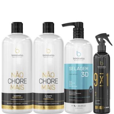 Imagem de Borabella Kit Não Chore + Selagem 3x1L + Fluido 300ml