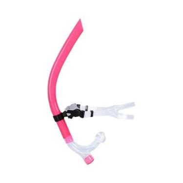 Imagem de Snorkel Frontal Com Válvula De Purga Unidirecional Para Natação Em Pis
