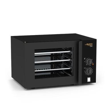 Imagem de Forno Convector Class 4 Assadeiras Fccvr Preto 220V - Red Chameleon, 2