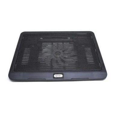 Imagem de Suporte Base P/ Notebook Até 15.4 Com Cooler Led Azul + Usb - Knup