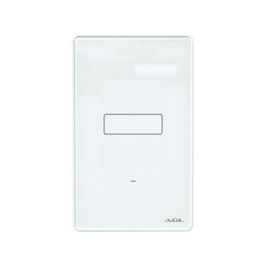 Imagem de Interruptor inteligente touch wi-fi agl 1 botão branco