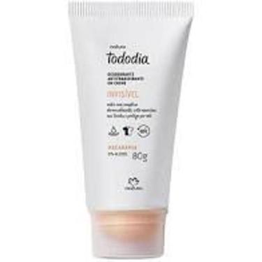 Imagem de Desodorante Antitranspirante Invisível em Creme Macadâmia Tododia - 80