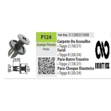 Imagem de 10 Grampo Para-Choque Dianteiro Kyron Para-Choque Traseiro-P124 - PLAS