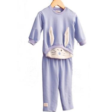 Imagem de Conjunto Moletom e Molecotton Infantil Bugbee, GG, Lilás