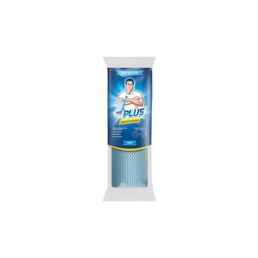 Imagem de Pano de Limpeza Mr. Plus Multiuso 20x29cm Poliéster e Viscose Reutilizável Absorvente para Cozinha Talge
