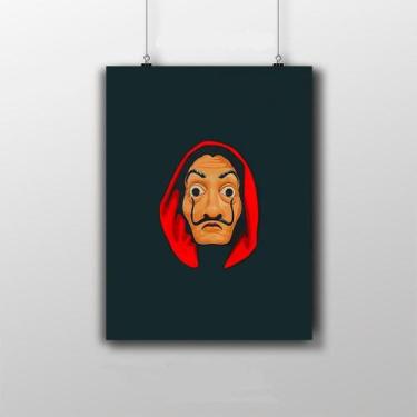 Imagem de Placa Decorativa Máscara De Dali - Artesanal