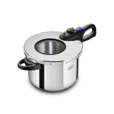 Imagem de Panela de Pressão em Aço Inox Premium Com Visor 6 litros - MTA