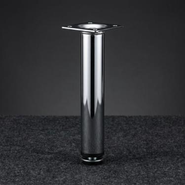 Imagem de Peças Pé Nivelador Metal 20cm Para Armário Cozinha E Buffet Alta Resis