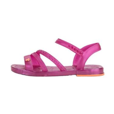 Imagem de Sandalia Grendene Minnie Style Com Bag - 23070, Rosa, 25