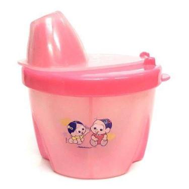 Imagem de Porta-Leite Em Pó Dosador 3 Divisórias Turma Da Mônica Baby - Kitstar,