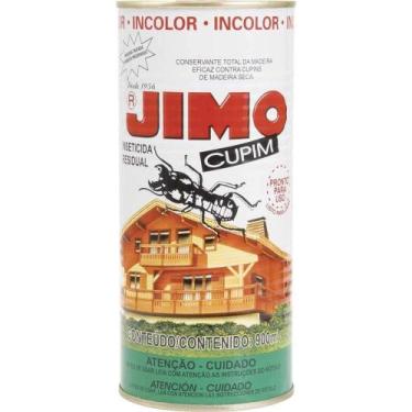 Imagem de Inseticida para Cupim Jimo Proteção de Madeira Incolor Lata 900ml Jimo