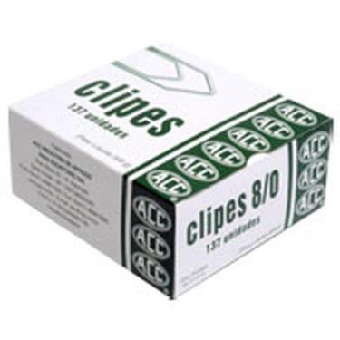 Imagem de Clips Galvanizado ACO 8/0 500G (7896303600121) - ACC
