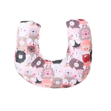 Imagem de Almofada de Amamentação Para Bebê Menina Menino Sublimada Estampada - 