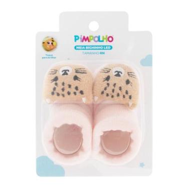 Imagem de Meia Bichinho LED RN Menina Pimpolho 300800