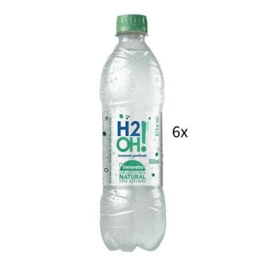 Imagem de Refrigerante H2OH! 500ml ZERO 6 UND CADA SABOR limoneto OU limão - H20