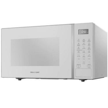 Imagem de Forno De Micro-Ondas Brastemp Bms46Ab Alta Capacidade Com 18 Receitas Pré-Programadas 32L Branco 110V