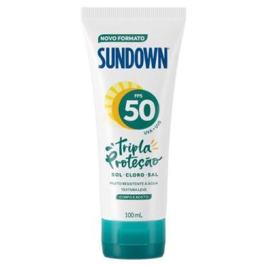 Imagem de Protetor Solar Sundown Suave com Tripla Proteção FPS50 100ml