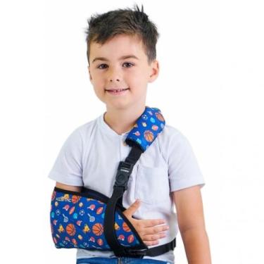 Imagem de Tipoia ortopédica infantil - kestal -, AZUL