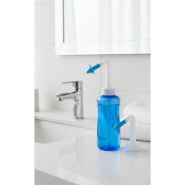 Imagem de 2x Livre-se da Sinusite: Higienizador Nasal 300ml Azul - Congratulatio
