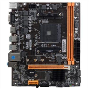 Imagem de Placa Mãe Brazil PC BPC-B450M.2-TG - AM4 - mATX, DDR4, M.2, Rede Gigab