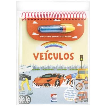 Imagem de Livro - Pintura Mágica: Veículos