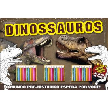 Imagem de Livro - Dinossauros - Hora de brincar