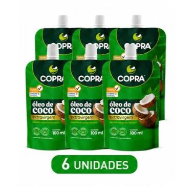 Imagem de Kit 6 Óleo de Coco Extravirgem Copra Pouch 100ml