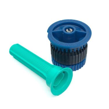 Imagem de Bocal Ajustável Para Aspersor Escamoteável Com Filtro (25 Peças) (azul)