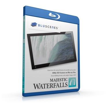 Imagem de BluScenes: Majestic Waterfalls 1080p HD Blu-ray Disc