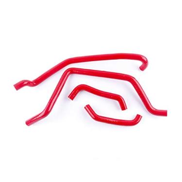 Imagem de LUXERAD Mangueira de silicone off-road 3 camadas 4,5 mm desempenho ATV para Can-Am DS250 DS 250 2006-2012 (vermelha)