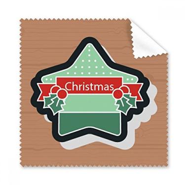 Imagem de Pano de limpeza de tela de telefone com ícone de desenho de estrela de Natal 5 peças
