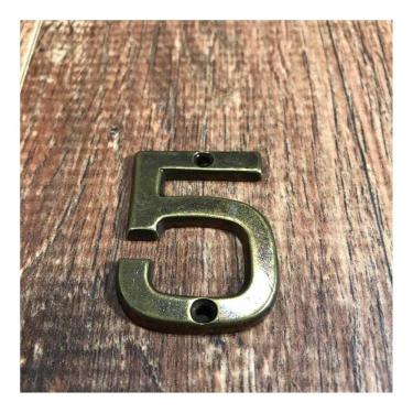 Imagem de Número 5 Residencial Pequeno Para Apartamento Envelhecido