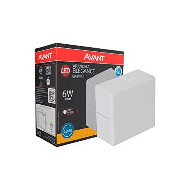 Imagem de Arandela Elegance Quattro LED, 6W, Luz amarela 3000K, Branco, Bivolt, Avant
