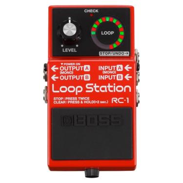 Imagem de Pedal Loop Station para Guitarra Contrabaixo Violao Boss RC-1