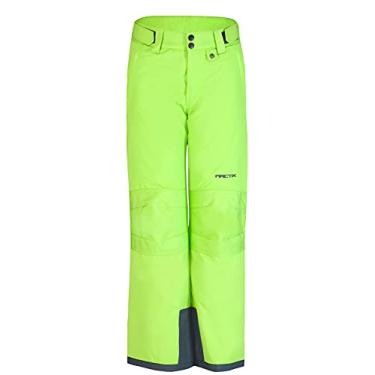 Imagem de Calça de Neve Arctix com Joelhos e Assento Reforçados - Crianças, Lime Green, X-Small Regular