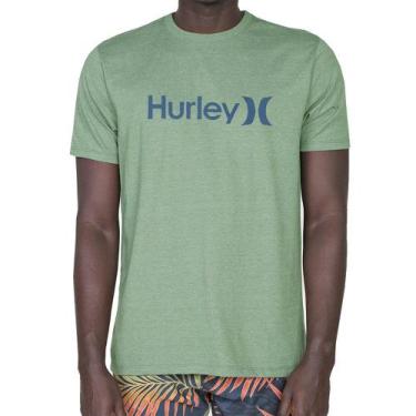 Imagem de Camiseta Hurley Outline Mescla Menta