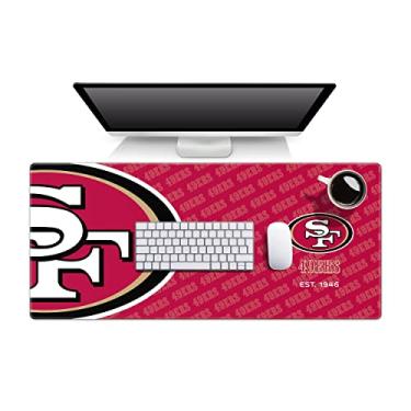 Imagem de YouTheFan Bloco de mesa com logotipo San Francisco 49ers
