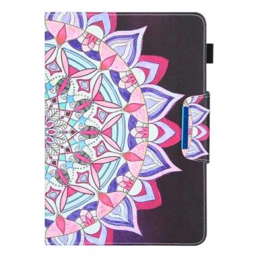 Imagem de CUTTIZ Capa de tablet colorida universal elegante compatível com capa flip de 7 polegadas 8 polegadas 10 polegadas capa inserível cartão multifuncional suporte capa de couro (P0228 em geral)