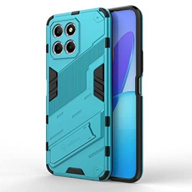 Imagem de YUNCHAO Caixa de telefone Para honra x8 5g punk armadura pc + tpu capa com suporte capa para celular