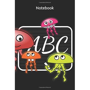 Imagem de Notebook: School Notebook | 240 pages - lined | For jellyfish and sea lovers. Homework, notifications for students and teachers for first graders and back to school